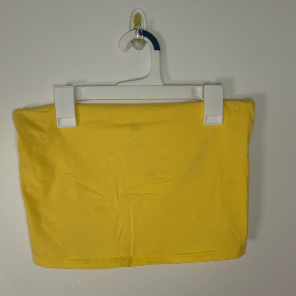 Yellow Tube Top